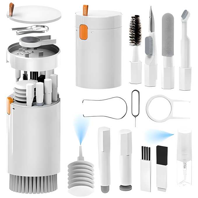 Ultimate 20-in-1 Cleaning Kit for Earbuds & Gadgets