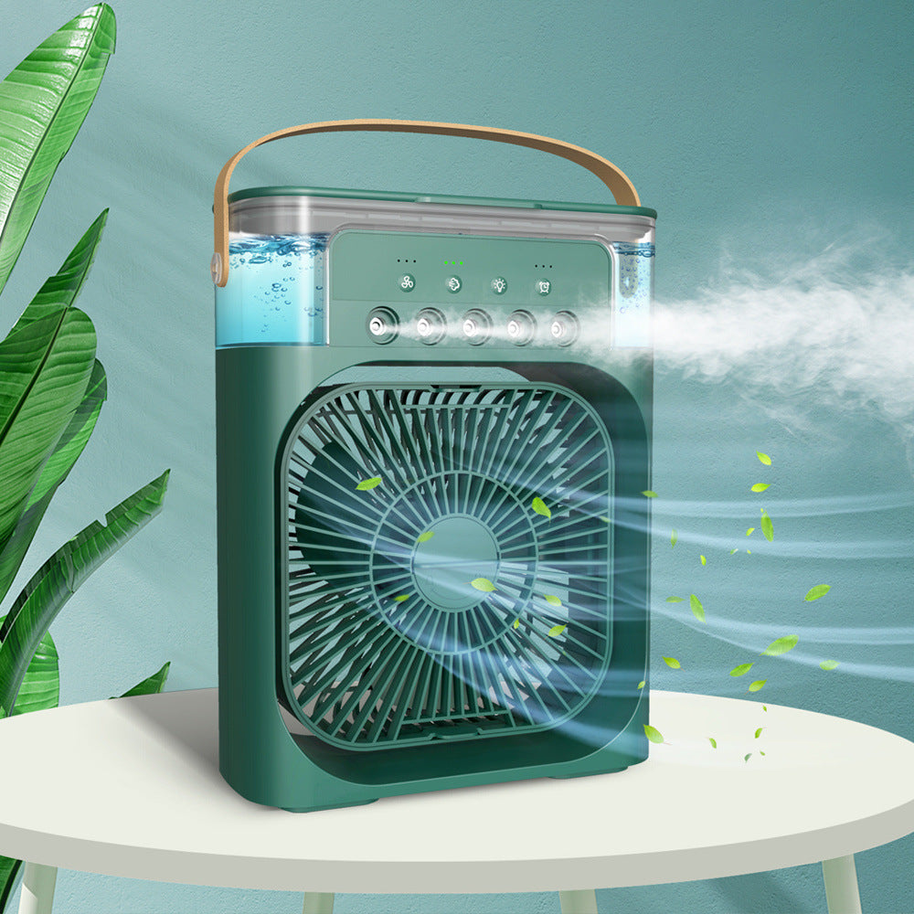 USB Electric Air Cooler with Water Mist Spray - shipkart