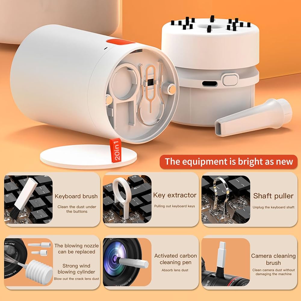 Ultimate 20-in-1 Cleaning Kit for Earbuds & Gadgets